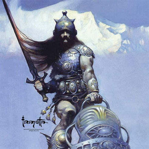 Frazetta Sliver Warrior Nintendo 2DS XL (2017) Skin